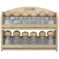 Billi 12 Pcs Spices Rack - bakeware bake house kitchenware bakers supplies baking