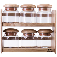 Billi Canister Set 2 Row - bakeware bake house kitchenware bakers supplies baking