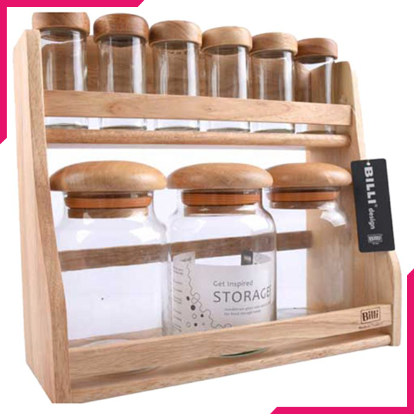 Billi Canister and Spice Set - bakeware bake house kitchenware bakers supplies baking