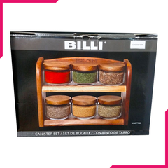 Billi 6 Pcs Jar - bakeware bake house kitchenware bakers supplies baking