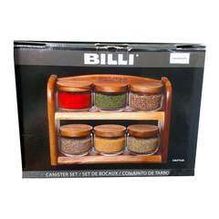 Billi 6 Pcs Jar - bakeware bake house kitchenware bakers supplies baking