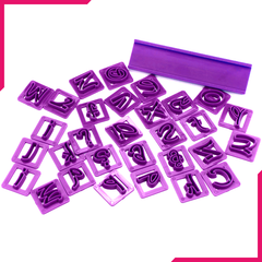 Alphabet Letter & Symbol Cutter - bakeware bake house kitchenware bakers supplies baking