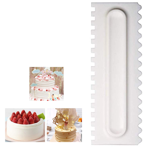 Striped Ridge Icing Comb - bakeware bake house kitchenware bakers supplies baking