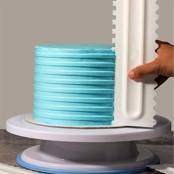 Striped Ridge Icing Comb - bakeware bake house kitchenware bakers supplies baking