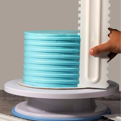 Striped Ridge Icing Comb - bakeware bake house kitchenware bakers supplies baking