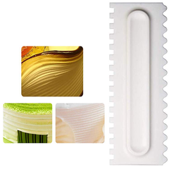 Striped Ridge Icing Comb - bakeware bake house kitchenware bakers supplies baking
