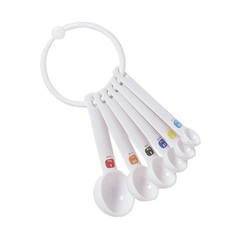 Plastic Measuring Spoons - bakeware bake house kitchenware bakers supplies baking