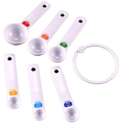 Plastic Measuring Spoons - bakeware bake house kitchenware bakers supplies baking