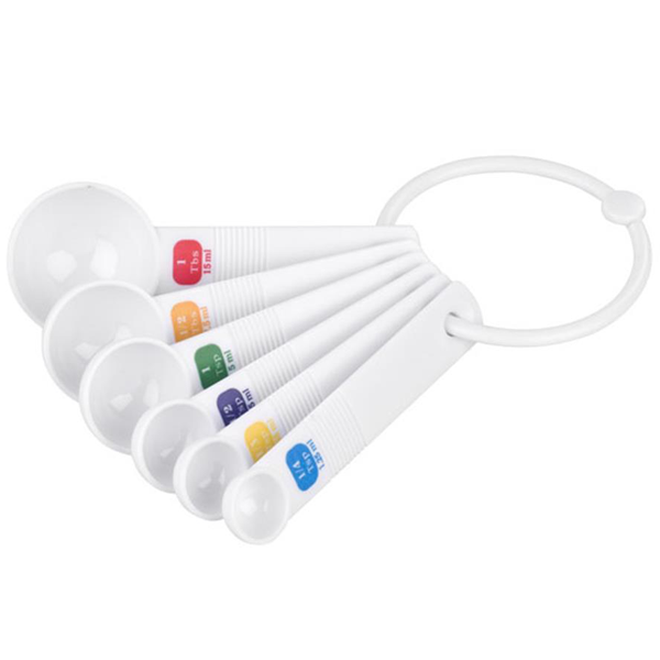 Plastic Measuring Spoons - bakeware bake house kitchenware bakers supplies baking