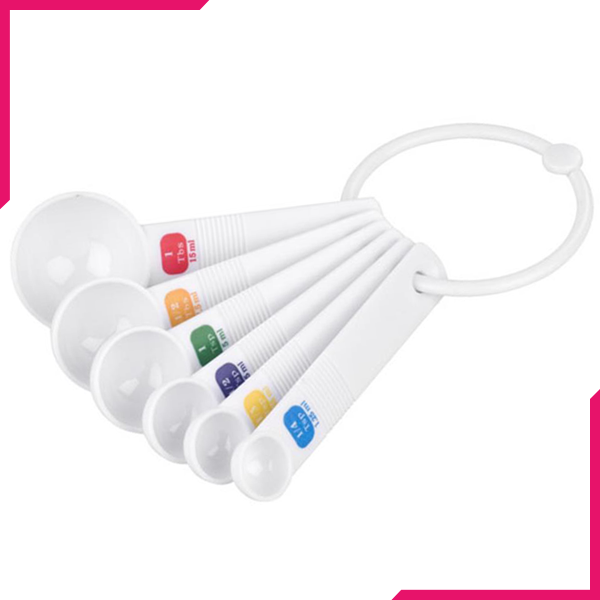 Plastic Measuring Spoons - bakeware bake house kitchenware bakers supplies baking