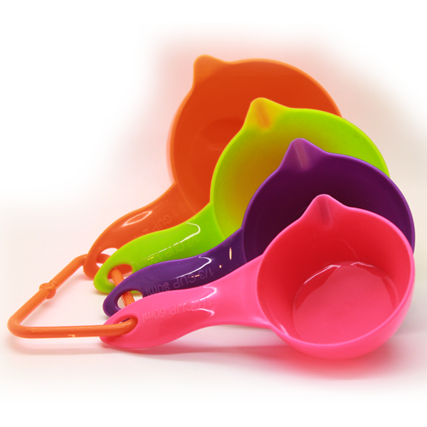 4 pc Measuring Cups Set Multi Color - bakeware bake house kitchenware bakers supplies baking