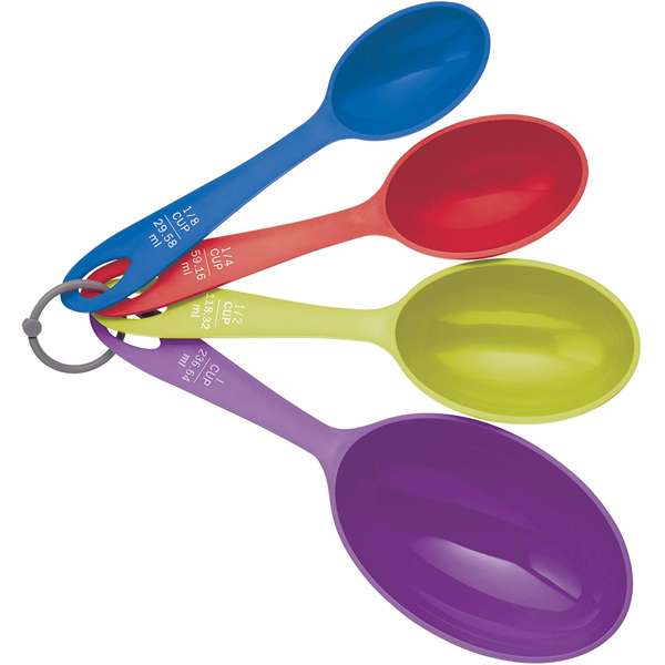 Kitchen Craft Colourworks Measuring Cup Set 4Pcs - bakeware bake house kitchenware bakers supplies baking