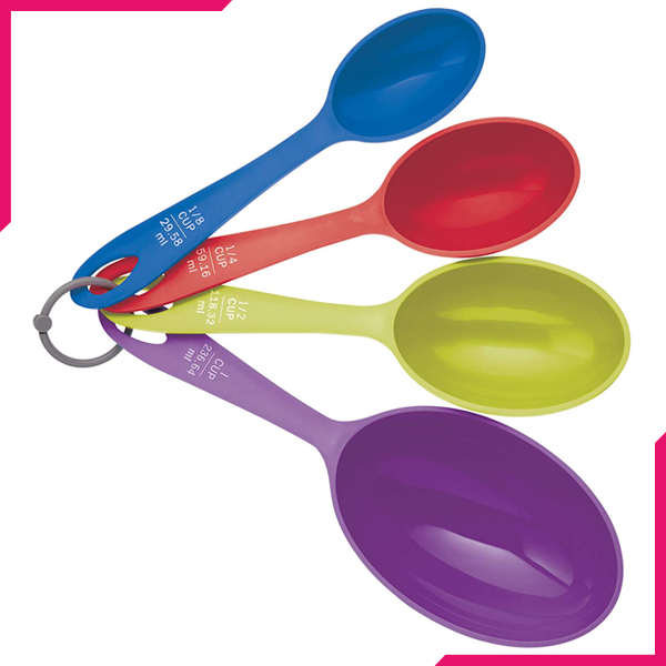 Kitchen Craft Colourworks Measuring Cup Set 4Pcs - bakeware bake house kitchenware bakers supplies baking