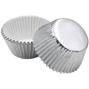 Aluminium Foil Cupcake Liner 54pcs - bakeware bake house kitchenware bakers supplies baking