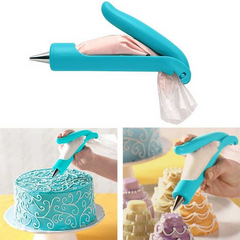 Squeeze Hand Cream Floral E-Z Deco Icing/Decorating Mouth Pen - bakeware bake house kitchenware bakers supplies baking