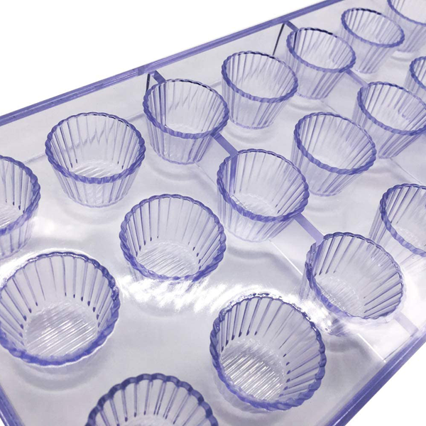 Acrylic Round Shell Mold - bakeware bake house kitchenware bakers supplies baking