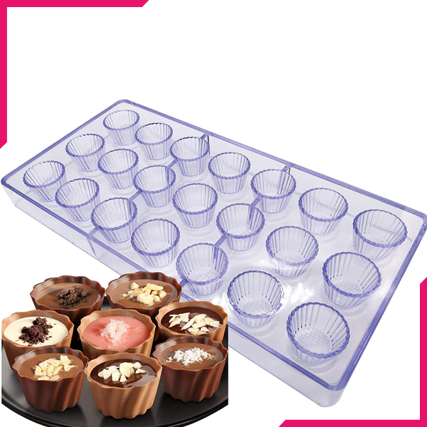 Acrylic Round Shell Mold - bakeware bake house kitchenware bakers supplies baking