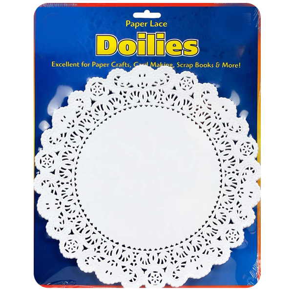 Doilies Baking Paper Mats 50Pcs - bakeware bake house kitchenware bakers supplies baking