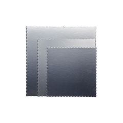 Square Cake Board Silver 3Pcs Set - bakeware bake house kitchenware bakers supplies baking