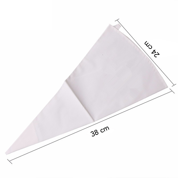 Reusable Cloth Pastry Cake Decorating Tool 38 cm, 24 cm - bakeware bake house kitchenware bakers supplies baking