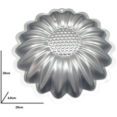 Aluminum Sunflower Cake Decorating Mold - bakeware bake house kitchenware bakers supplies baking