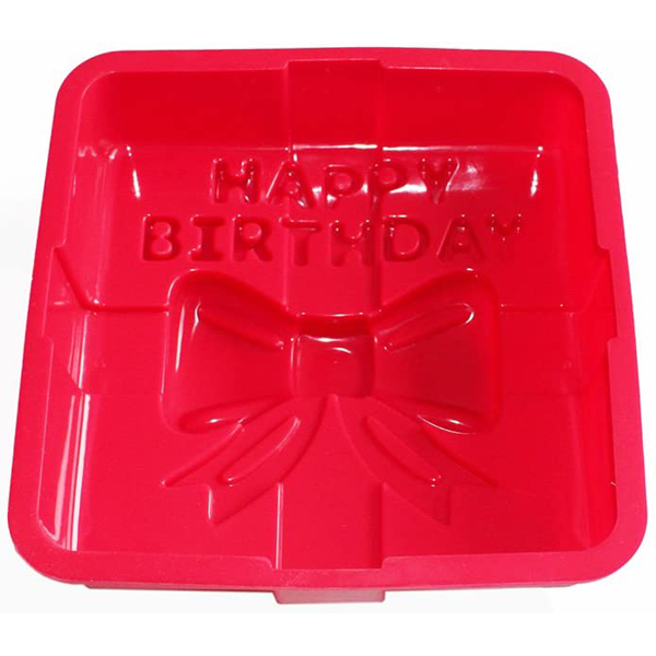 Happy Birthday Silicone Cake Mold - bakeware bake house kitchenware bakers supplies baking