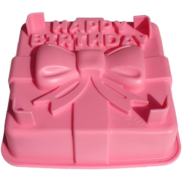Happy Birthday Silicone Cake Mold - bakeware bake house kitchenware bakers supplies baking