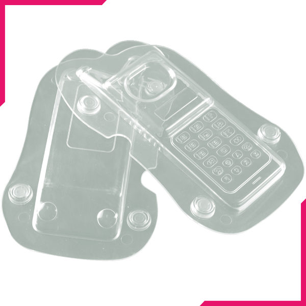 Acrylic 3D Mobile Shape Chocolate Mold - bakeware bake house kitchenware bakers supplies baking