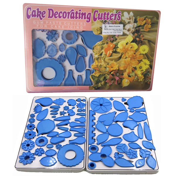 Gum Paste Cutter Set for Cake Decorating - bakeware bake house kitchenware bakers supplies baking