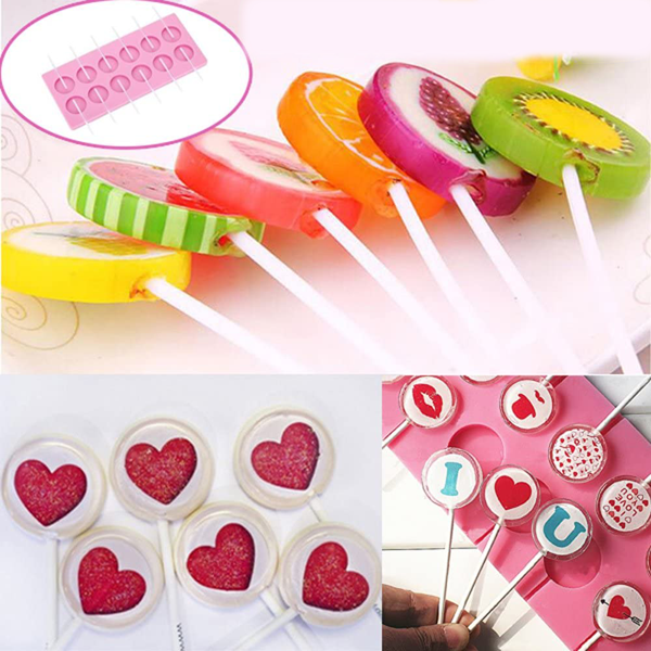 Silicone Lollipop Mold - bakeware bake house kitchenware bakers supplies baking