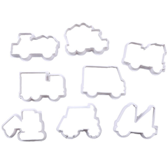Construction Vehicle Cookie Cutter 8 Pcs Set - bakeware bake house kitchenware bakers supplies baking