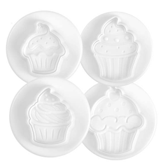 Cupcake Ice Cream Plunge Cutter 4 Pcs - bakeware bake house kitchenware bakers supplies baking
