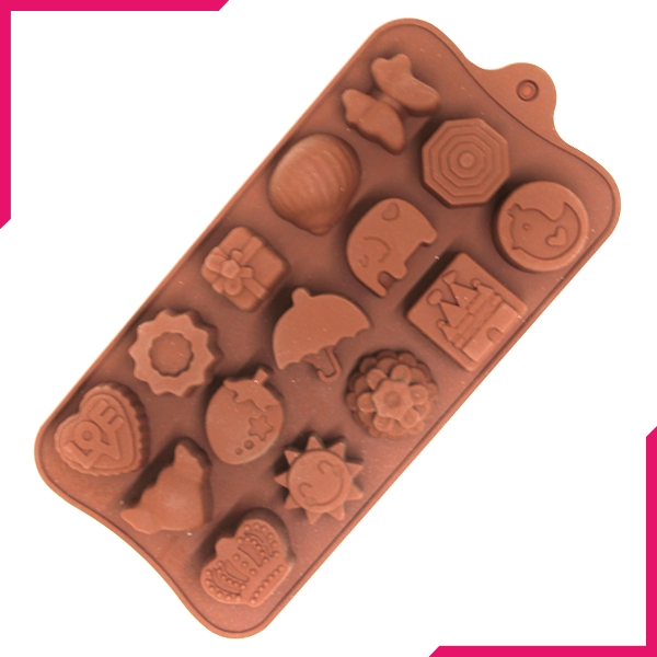 Chocolate Mold Multi Designs - bakeware bake house kitchenware bakers supplies baking