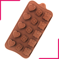 Chocolate Mold Heart, Rose & Gift - bakeware bake house kitchenware bakers supplies baking