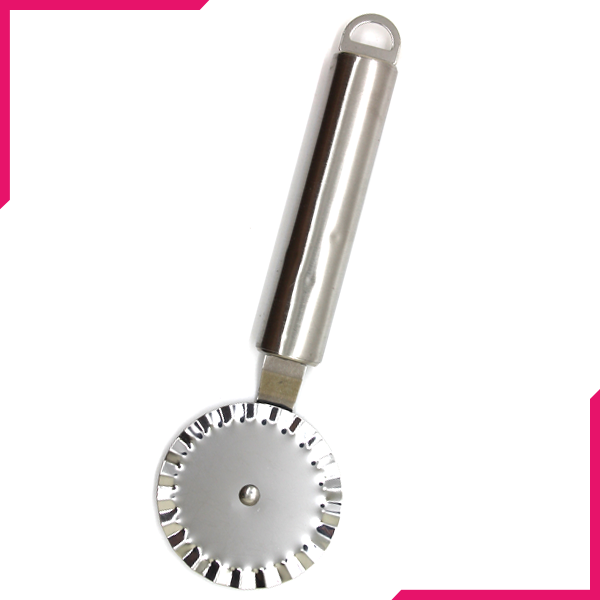 Round Stainless Steel Dough Cutter - bakeware bake house kitchenware bakers supplies baking