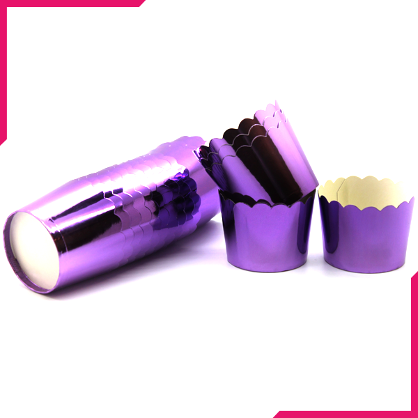 Paper Cupcake Liner Purple - bakeware bake house kitchenware bakers supplies baking