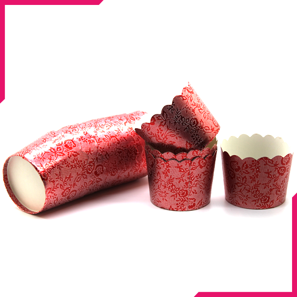 Paper Cupcake Liner Red - bakeware bake house kitchenware bakers supplies baking