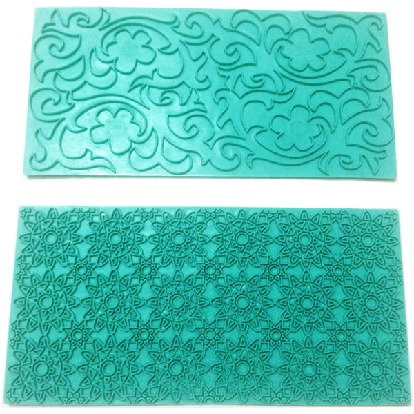 Lace Stamp 2 Designs - bakeware bake house kitchenware bakers supplies baking