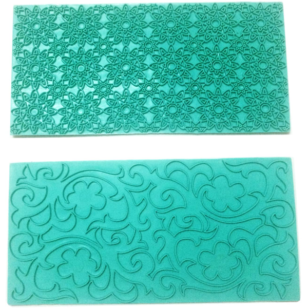 Lace Stamp 2 Designs - bakeware bake house kitchenware bakers supplies baking