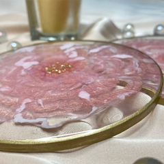 Handmade Resin Art Coaster Set 002