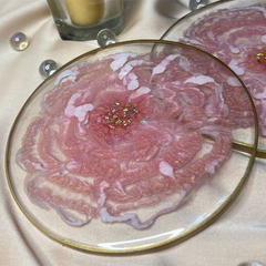 Handmade Resin Art Coaster Set 002