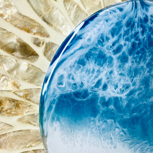 Handmade Resin Art Sea Effect Coaster