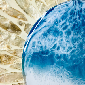 Handmade Resin Art Sea Effect Coaster