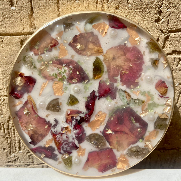 Handmade Resin Art Deep Treasure Coaster Set Of 2