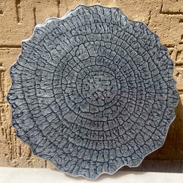 Handmade Resin Art Crackle Effect Coaster