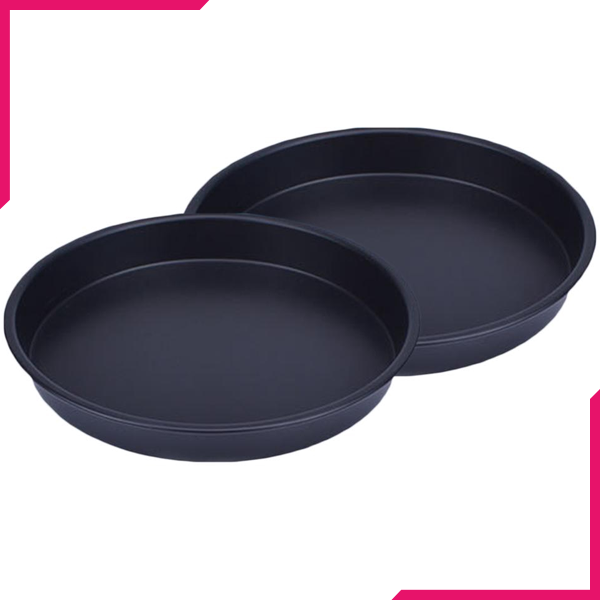 Pizza Pan Set 2Pcs - bakeware bake house kitchenware bakers supplies baking