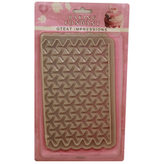 Silicone Fondant Hexagon Pattern Mold - bakeware bake house kitchenware bakers supplies baking