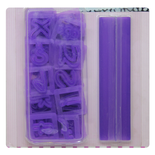 Alphabet Letter & Symbol Cutter - bakeware bake house kitchenware bakers supplies baking