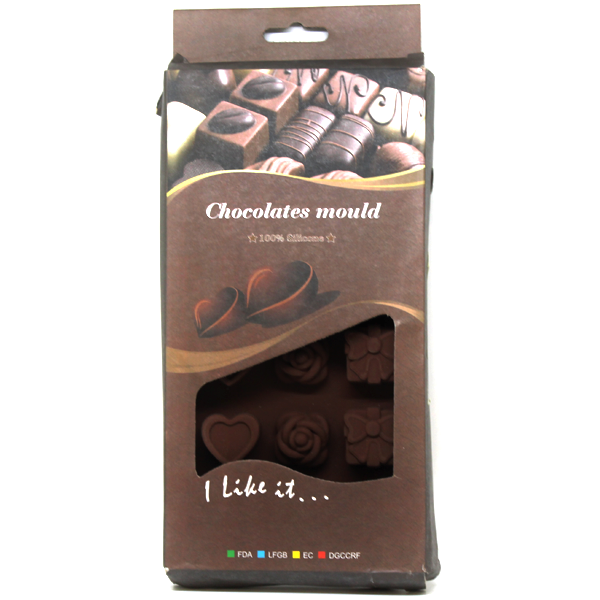 Chocolate Mold Heart, Rose & Gift - bakeware bake house kitchenware bakers supplies baking