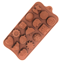 Chocolate Mold Multi Designs - bakeware bake house kitchenware bakers supplies baking